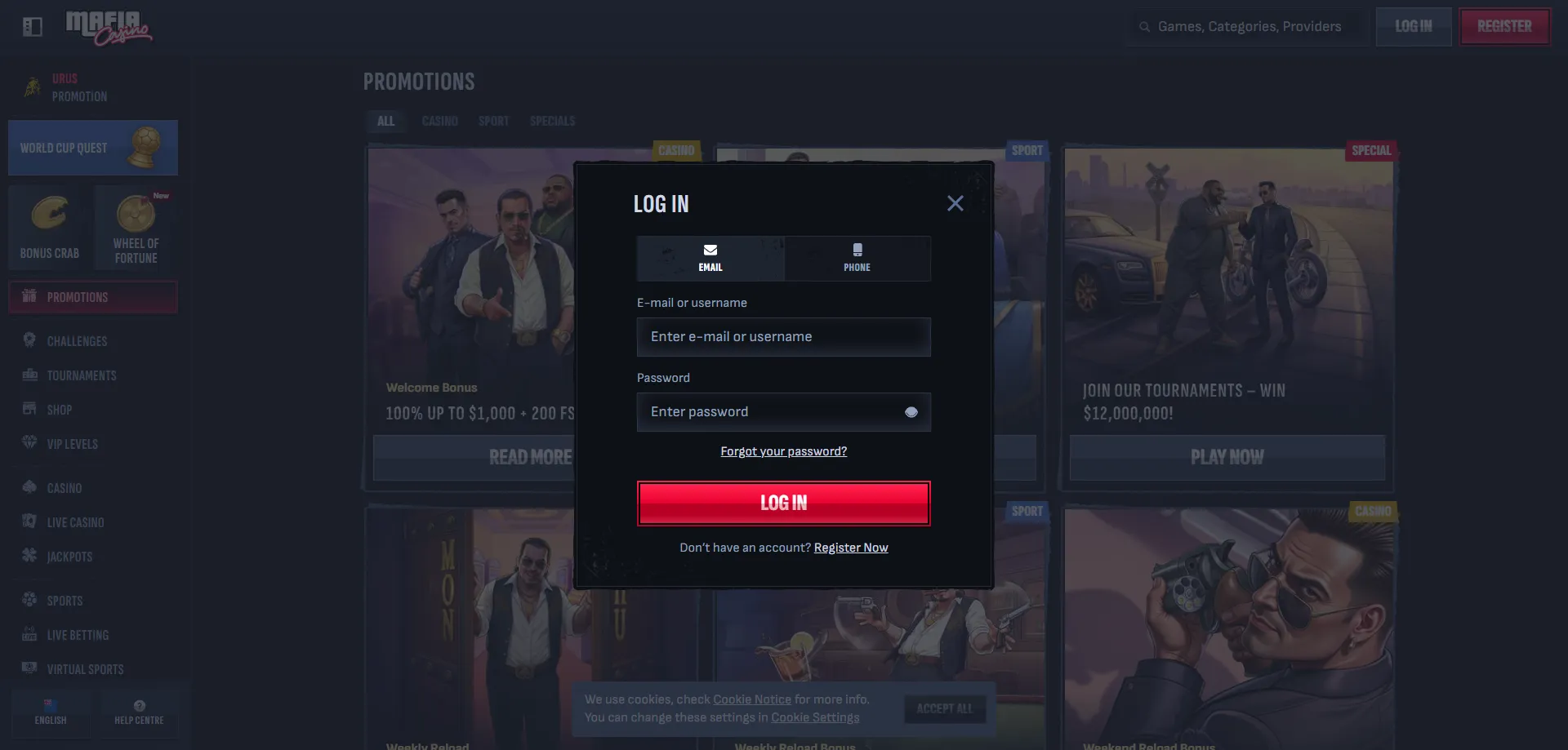 Mafia Casino team and brand vision for NZ gamblers